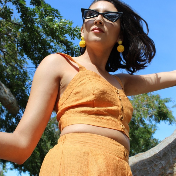 🚨LAST CHANCE// Rust Orange 2 piece Set - Picture 6 of 8